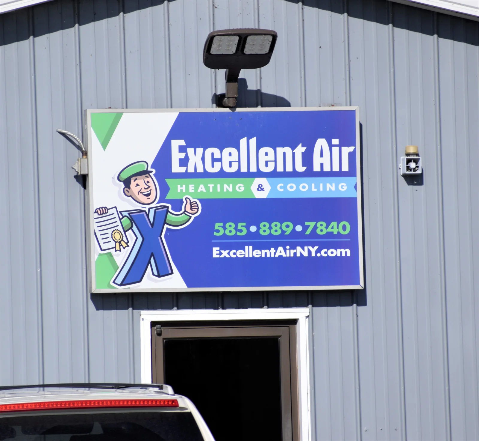 Sign project in Scottsville NY